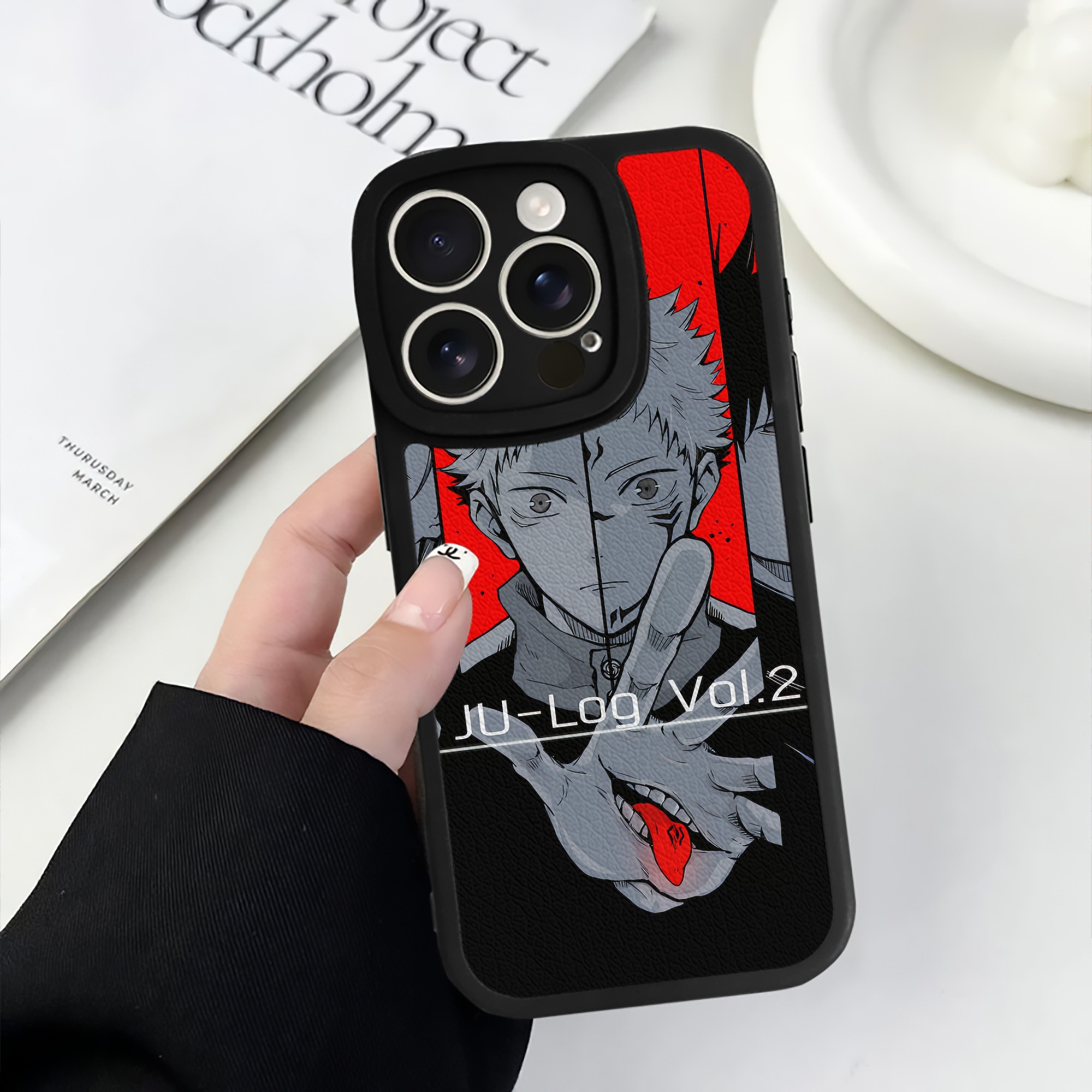 （画像用） SPY×FAMILY间谍家家酒 【iPhone 16シリーズ対応】シリコンスマホケース（レザー調） 材質：シリコン